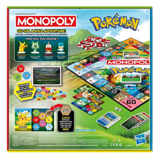 Pokemon - Pokemon Monopoly Brettspiel in Englischer Version