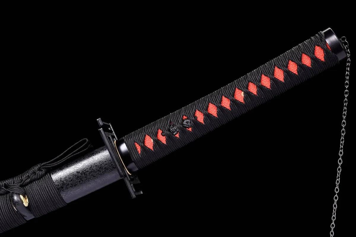 Bleach - Ichigo Kurosaki Tensa Zangetsu Edelstahl-Katana