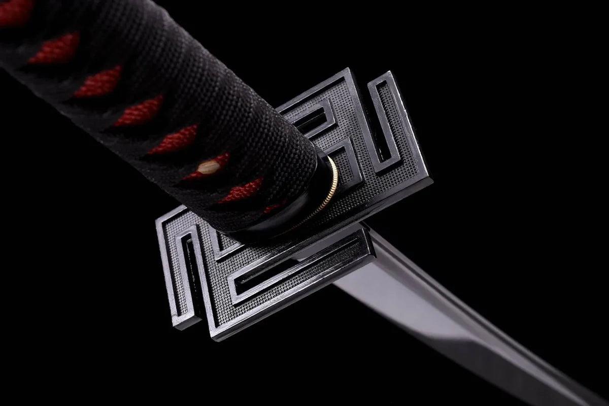 Bleach - Ichigo Kurosaki Tensa Zangetsu Edelstahl-Katana