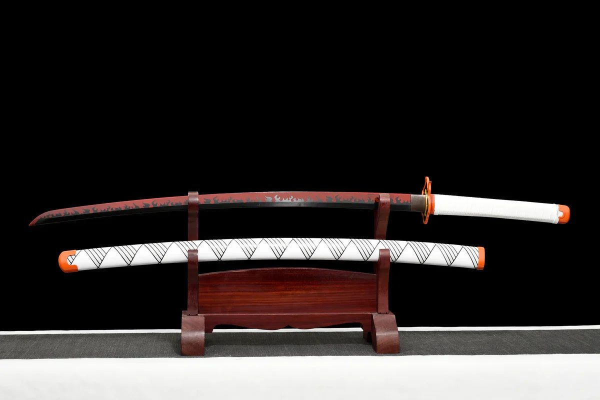 Demon Slayer - Kyōjurō Rengoku Edelstahl-Katana