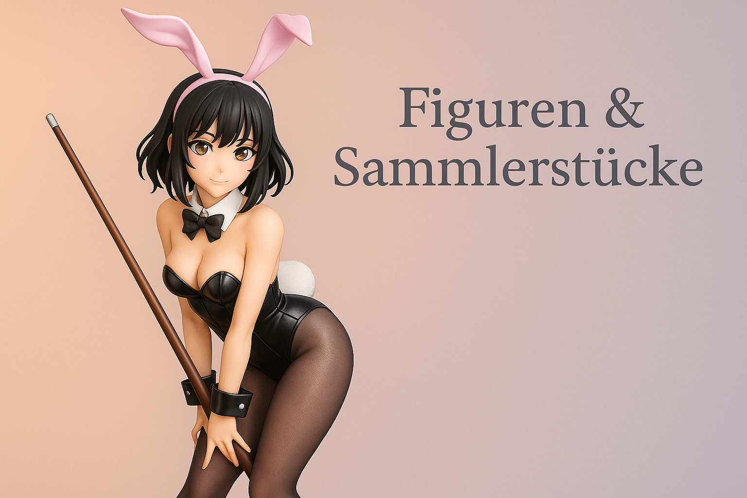 Banner mit Text oben rechts