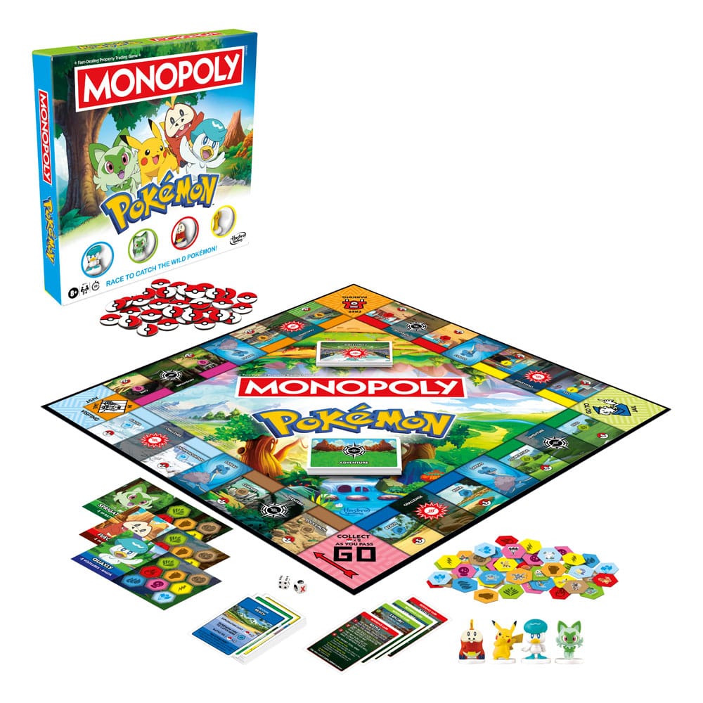 Pokemon - Pokemon Monopoly Brettspiel in Englischer Version