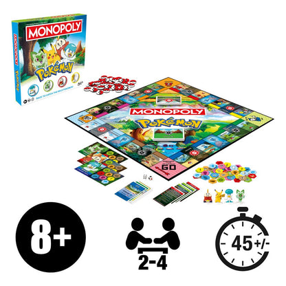 Pokemon - Pokemon Monopoly Brettspiel in Englischer Version
