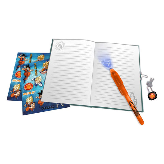Dragon Ball - Tagebuch Set mit Schloss