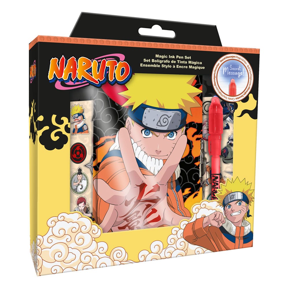 Naruto - Tagebuch Set mit Schloss