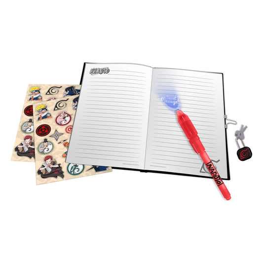 Naruto - Tagebuch Set mit Schloss
