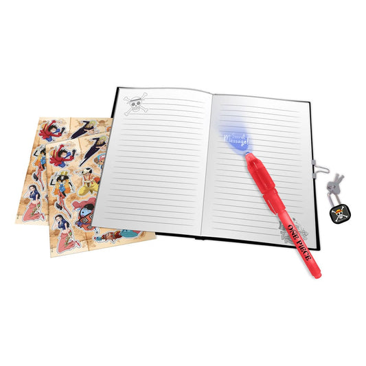One Piece - Tagebuch Set mit Schloss