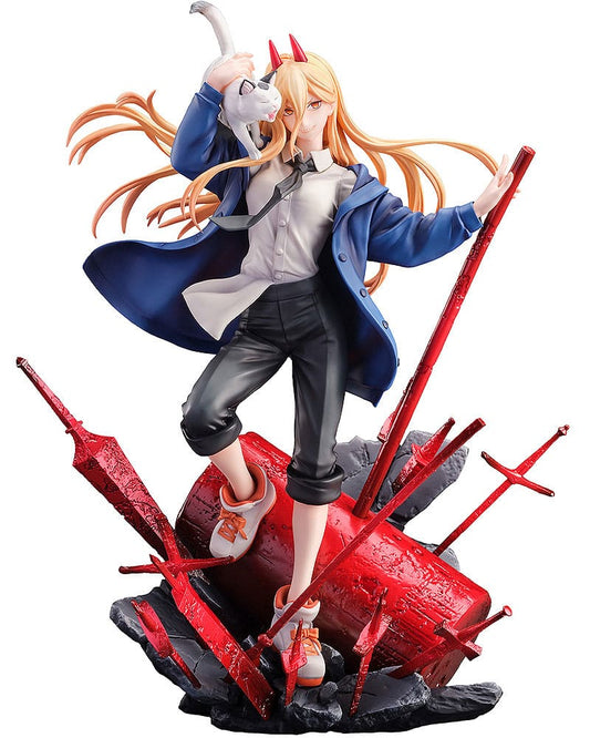 Chainsaw Man - Power & Meowy Figur 28cm