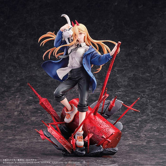 Chainsaw Man - Power & Meowy Figur 28cm