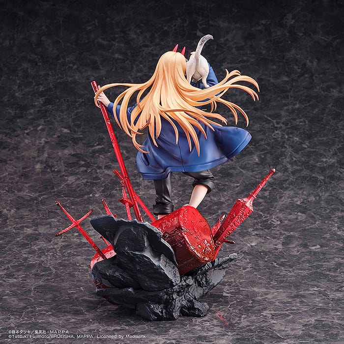 Chainsaw Man - Power & Meowy Figur 28cm