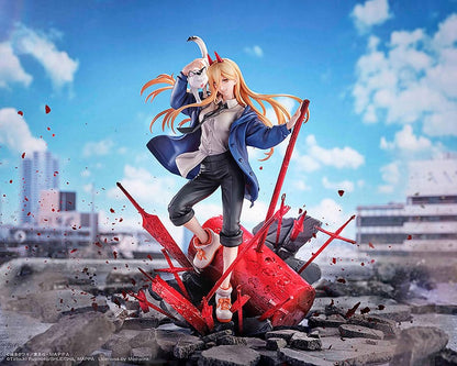 Chainsaw Man - Power & Meowy Figur 28cm