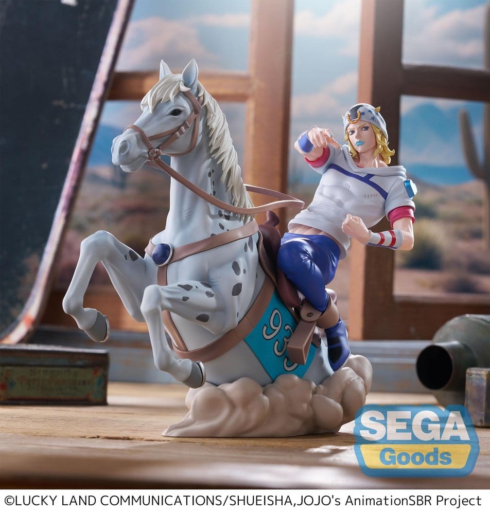 JoJo's Bizarre Adventure - Johnny Joestar Steel Ball Run Figur 18cm