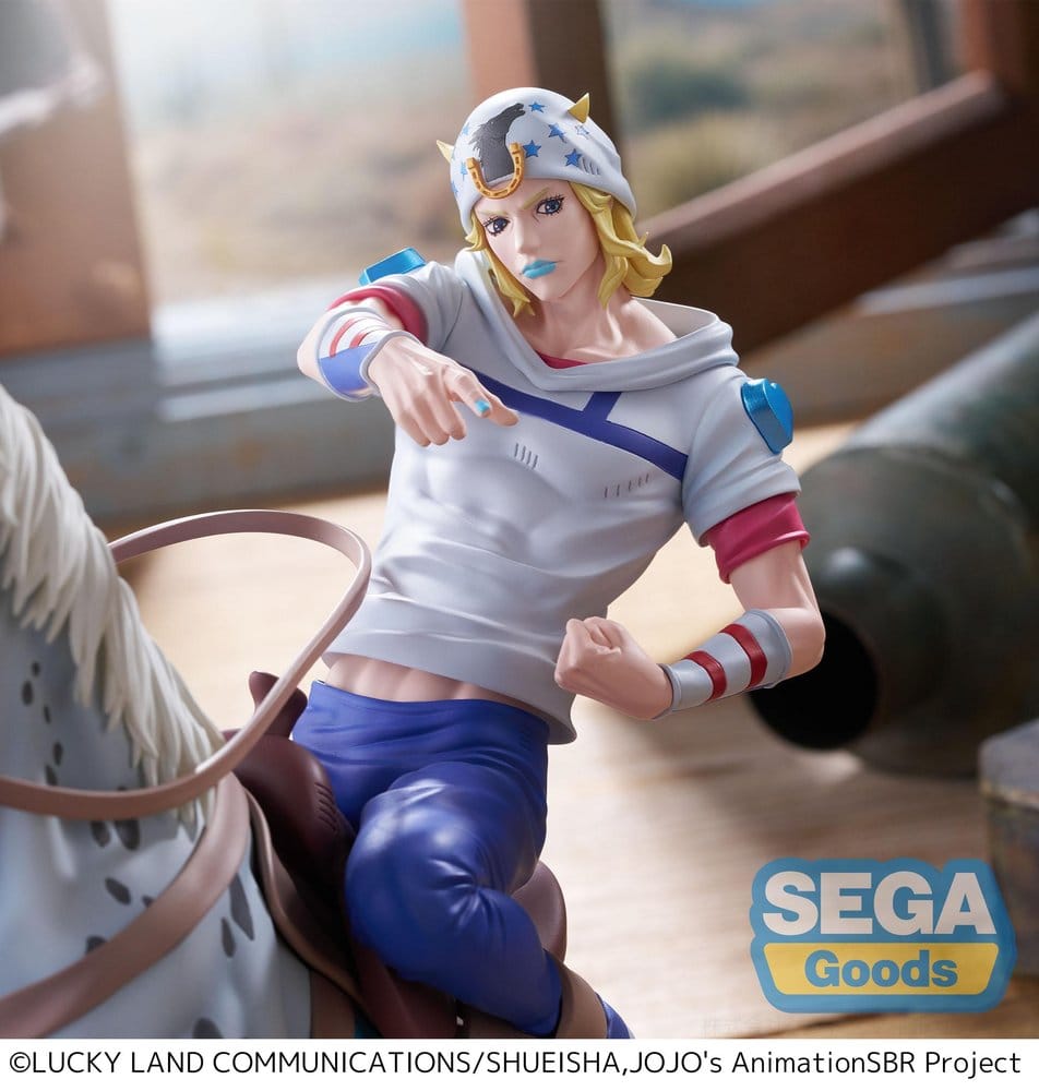 JoJo's Bizarre Adventure - Johnny Joestar Steel Ball Run Figur 18cm