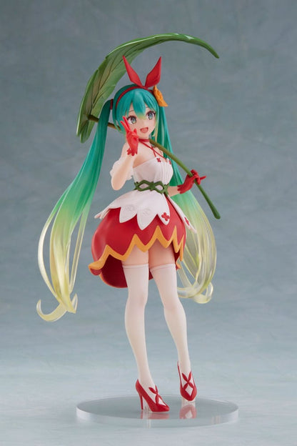 Hatsune Miku  - Hatsune Miku Wonderland Thumbelina  Figur 18cm
