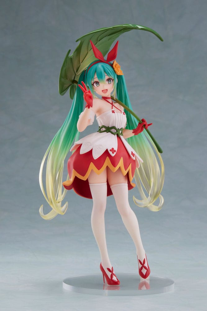 Hatsune Miku  - Hatsune Miku Wonderland Thumbelina  Figur 18cm