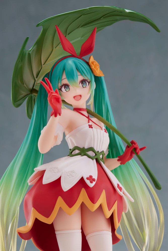 Hatsune Miku  - Hatsune Miku Wonderland Thumbelina  Figur 18cm