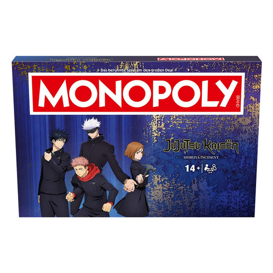 Jujutsu Kaisen - Jujutsu Kaisen Monopoly Brettspiel in Deutscher Version