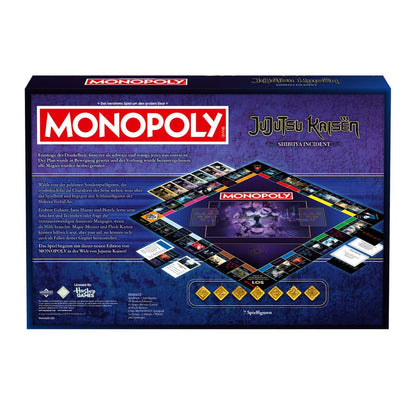 Jujutsu Kaisen - Jujutsu Kaisen Monopoly Brettspiel in Deutscher Version
