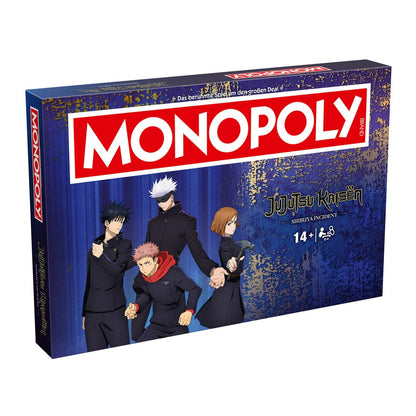 Jujutsu Kaisen - Jujutsu Kaisen Monopoly Brettspiel in Deutscher Version