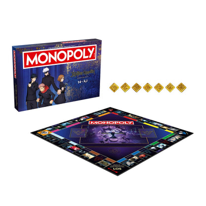 Jujutsu Kaisen - Jujutsu Kaisen Monopoly Brettspiel in Deutscher Version